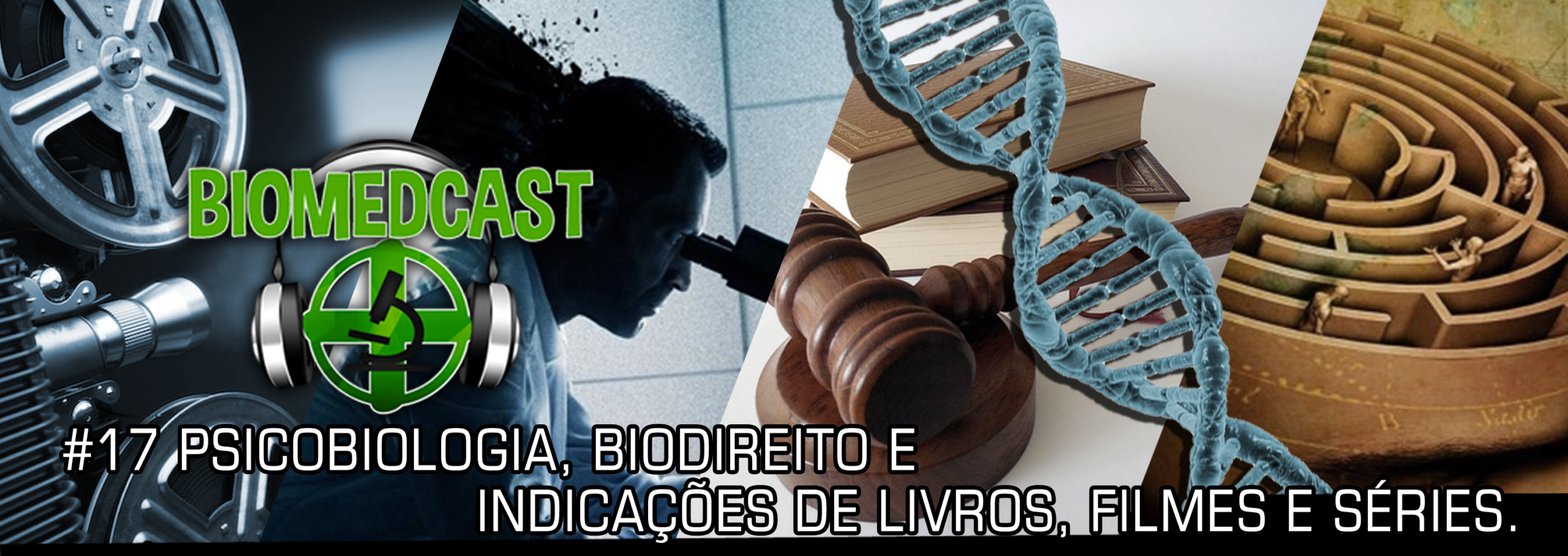 #17 Psicobiologia, Biodireito e Indicação de Livros, Filmes e Séries